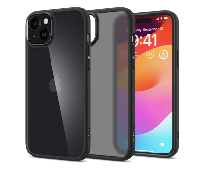Etui do telefonów SPIGEN Ultra Hybrid do iPhone 15 frost black ACS06797